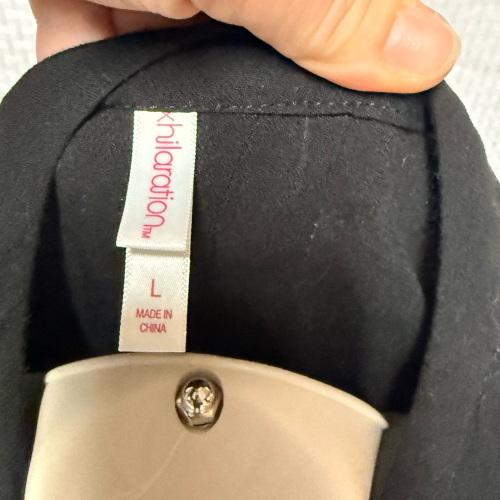 Xhilaration Black Cardigan with Lace Detail - Picture 5 of 5